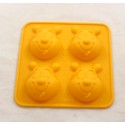 Silicone mold Winnie the teddy bear DISNEY cake mold 4 heads 15 cm