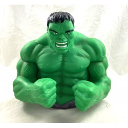 Alcancía superhéroe Hulk MARVEL Bruce Banner gran figura busto Pvc 17 cm