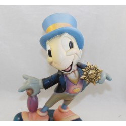 Figura Grillo Parlante DISNEY Pinocchio coscienza Makrita portagioie resina 23 cm