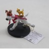 Resin figurine Oliver and Company DISNEYLAND PARIS Roublard and Oliver sausages NEUF