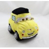 Coche de peluche Luigi DISNEY Cars coche amarillo Italiano Disney 16 cm
