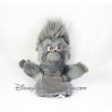 Peluche marionnette singe DISNEY STORE Tok Tarzan gorille gris noir 28 cm