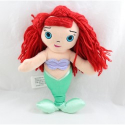 Plush doll Ariel DISNEY PARKS The little mermaid wool hair 23 cm