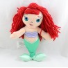 Muñeca de peluche Ariel DISNEY PARKS La sirenita pelo de lana 23 cm