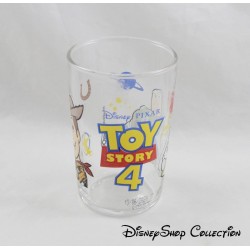 Glass Buzz Lightyear and Woody DISNEY PIXAR mustard Amora Toy Story 4 screen printed image