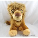 Peluche lion Mufasa DISNEY Le Roi lion marron beige assis 28 cm