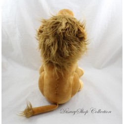 León de peluche Mufasa DISNEY El Rey León marrón beige sentado 28 cm