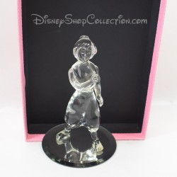 Figura de cristal Aladdin DISNEY Arribas sobre espejo modelo grande 14 cm