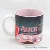 Palco tazza Alice nel paese delle meraviglie DISNEY STORE classici scena tazza di tè rosa