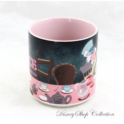 Palcoscenico tazza Alice nel paese delle meraviglie DISNEY STORE classici scena tazza di tè rosa (R8)