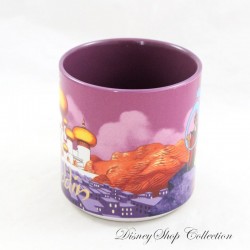 Taza etapa Aladdin DISNEY STORE Aladdin Jasmine Genie Raja Abu Jafar taza de cerámica 9 cm (R8)