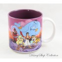 Mug scène Aladdin DISNEY STORE Aladdin Jasmine Génie Raja Abu Jafar tasse céramique 9 cm (R8)