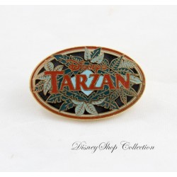 Pin's Disney's Tarzan DISNEYLAND PARIS Tarzan feuillage ovale 3 cm