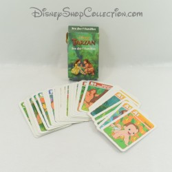 Jeu de cartes 7 familles Tarzan DISNEY Burroughs vintage 1999