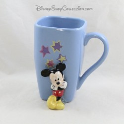 Mug in relief Mickey Mouse DISNEY STORE blue cup