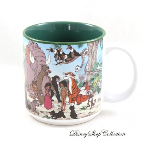 Mug stage DISNEY STORE The jungle book2 green ceramic cup 9 cm
