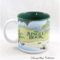 Mug scène DISNEY STORE Le livre de la jungle vert tasse céramique 9 cm