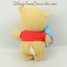 Plush Winnie the Pooh DISNEY Fisher Price with her cuddly toy blue bear bell 26 cm