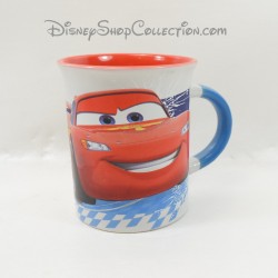 Mug Cars DISNEY PIXAR SPEL double sided red and blue cup Flash Mcqueen