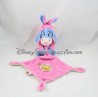 Doudou donkey Eeyore NICOTOY hoodie and pink and blue handkerchief Disney