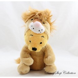 Plush Winnie the Pooh DISNEY NICOTOY disguised as a lion 17 cm