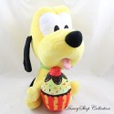 Peluche chien Pluto DISNEY cupcake gâteau grosse tête 24 cm