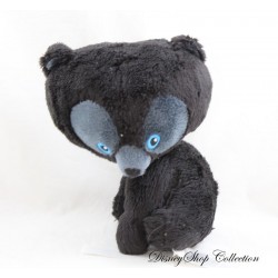 Plush bear DISNEY STORE Rebel bear brother triplets black 18 cm