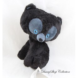 Peluche ours DISNEY STORE Rebelle ourson frère les triplés noir 18 cm