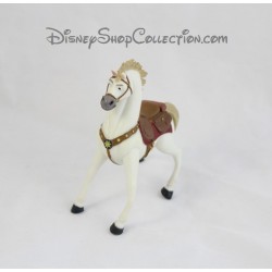 Figurine cheval Maximus BULLYLAND Raiponce Disney blanc 11 cm