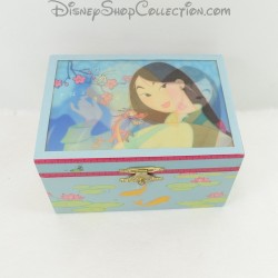 Musical jewelry box Mulan DISNEY image 3D Mushu and vintage Cricket 15 cm