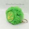 Keychain pompom Princess Tiana DISNEY STORE Ralph 2.0 green 7 cm