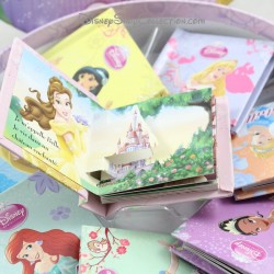 Set mit 8 kleinen Prinzessinnenbüchern DISNEY Edition Phidal