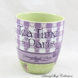 Kleine Tasse Alice DISNEYLAND PARIS Alice im Wunderland Tea Time in Paris Tasse Bistro 8 cm