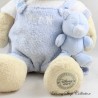Plush Winnie the Pooh DISNEY STORE cuddly toy bear blue 26 cm