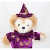 Plush bear DISNEYLAND PARIS Duffy magician purple 20th birthday 32 cm