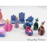 Ensemble figurines La Belle au bois dormant DISNEY lot de 13 figurines Aurore Reine Orhiane Maléfique
