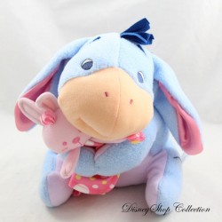 Plush Donkey Bourriquet DISNEY Fisher Price cuddly toy pink rabbit 21 cm