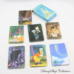 Jeu de cartes 7 familles EURO DISNEY Pinocchio Dumbo Cendrillon Alice ... vintage