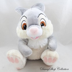 Peluche coniglio Pan Pan DISNEY Nicotoy Bambi Panpan grigio beige seduta 25 cm