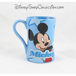 Mug Mickey DISNEY STORE tasse bleu étoile en céramique 