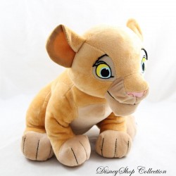 Plush lioness Nala DISNEY The Lion King beige blue eyes seated 28 cm