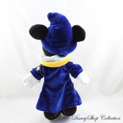 Peluche Mickey DISNEYLAND PARIS sombrero de mago mago azul Disney 34 cm