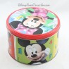 Caja metálica Mickey y Minnie DISNEY caja redonda