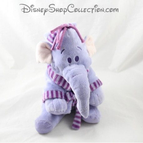 Plush elephant DISNEY NICOTOY Lumpy bathrobe purple 23 cm