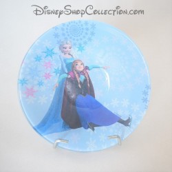 Placa de vidrio hueca The Snow Queen DISNEY Elsa Anna taza Luminarc 16 cm
