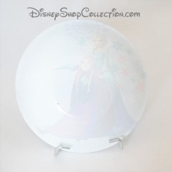 Hollow glass plate The Snow Queen DISNEY Elsa Anna cup Luminarc 16 cm