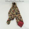Krawatte Mickey DISNEY Krawatte Rack Mickey mit burgunderroten Blumen Mann 100% Seide