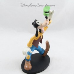 Dingo resin figure DISNEY Goofy hat in the air