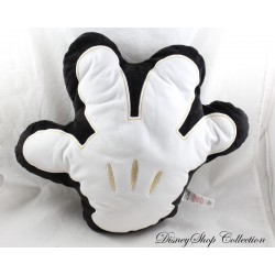 Hand cushion glove Mickey DISNEY Primark home black white and gold 35 cm