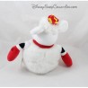 Peluche Mickey DISNEYLAND PARIS bonhomme de neige Noël 20 cm